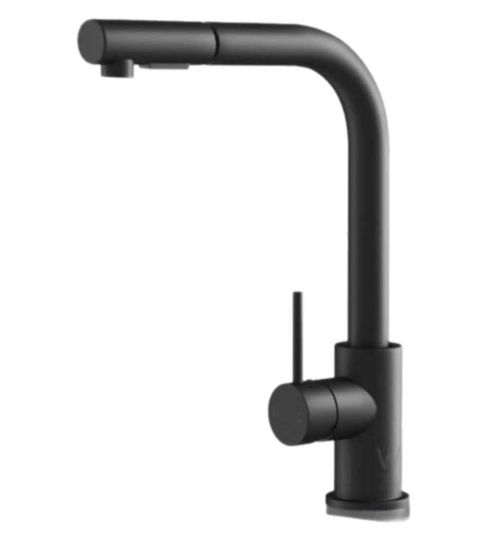 Luana Interiors - Kitchen Laundry Sink Mixer in 3 Selectable Colors (Swivel & Pull Out) - Image 2