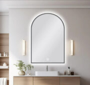 Uni-Arch Backlit LED Mirror 900x600mm (Framed options available)