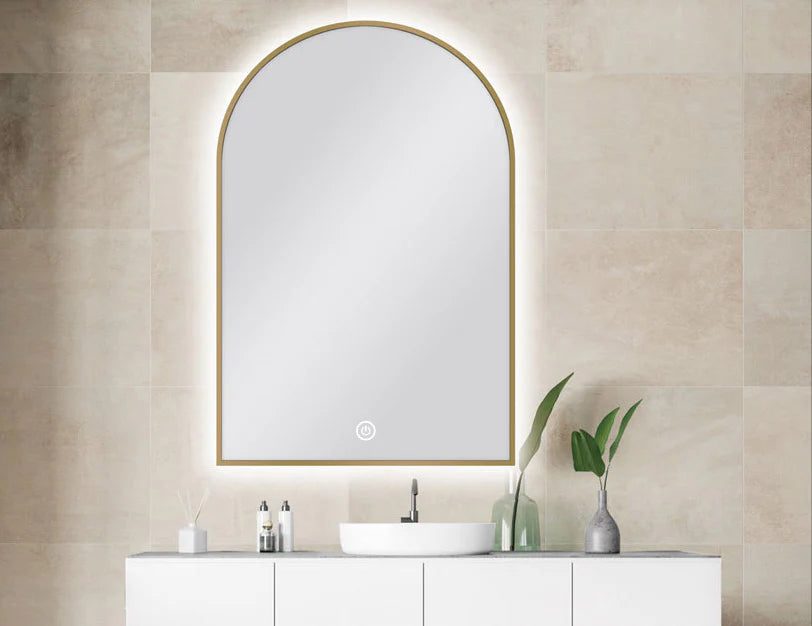 Uni-Arch Backlit LED Mirror 900x600mm (Framed options available) - Image 3