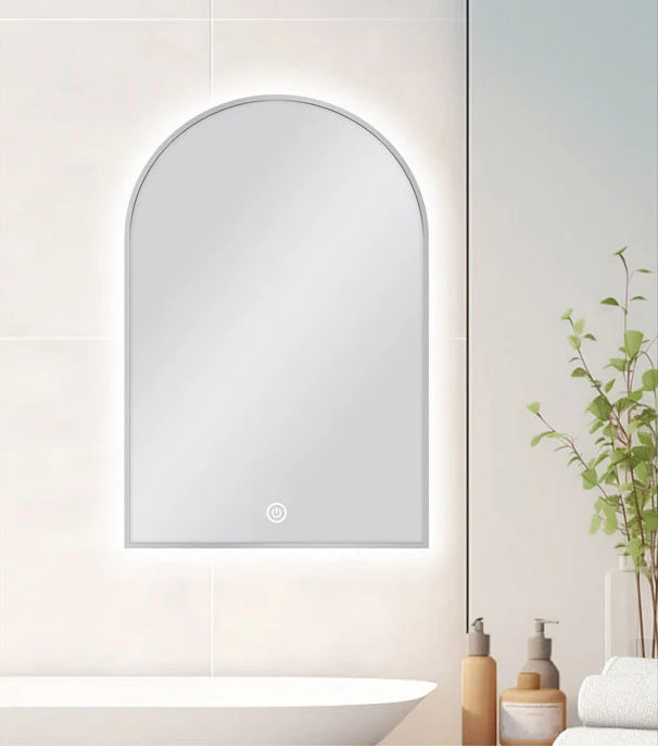 Uni-Arch Backlit LED Mirror 900x600mm (Framed options available) - Image 2