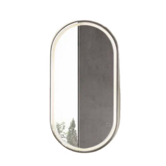 Luana interiors - LED MONTEGO OVAL EDGE MIRROR 450*900mm