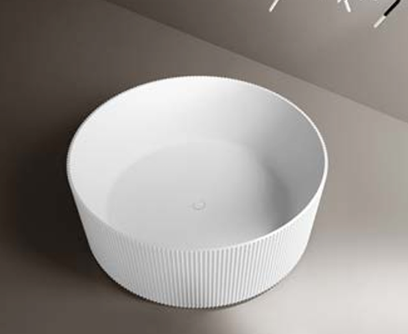 Arcadia Freestanding Round Bathtub — 1500mm - Image 2