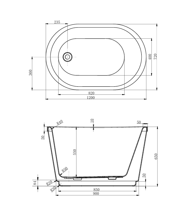 Rotonda Freestanding Bathtub - Image 3