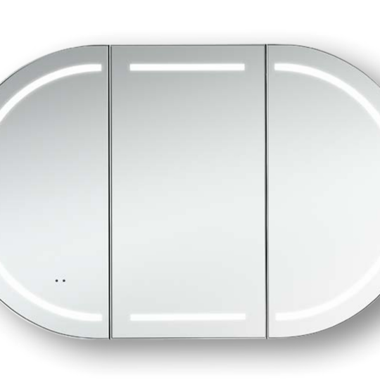 LED Touchless Mirror & Cabinet Set