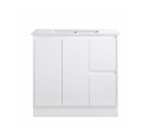 Sierra Collection – Floor Standing Vanity With Ceramic Slimline Top - Image 3