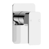 Luana Interiors -Square Bath Shower Mixer in 3 Selectable Colors