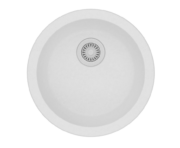 Granite Round Single Bowl Sink – 460 mm