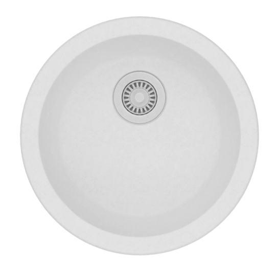 Granite Round Single Bowl Sink – 460 mm