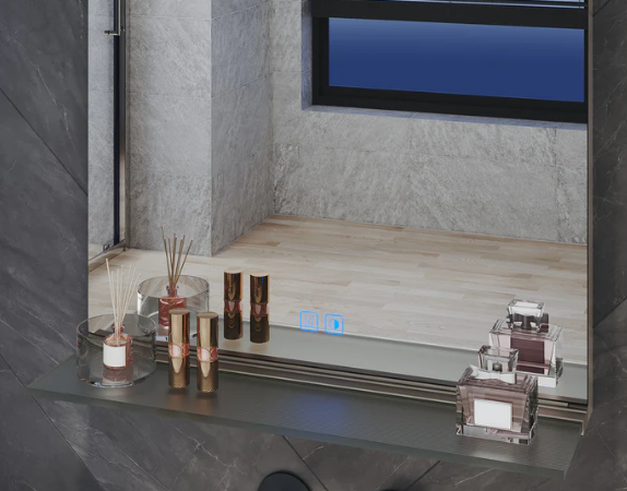 Square LED Bathroom Mirror — 500×700 mm - Image 2