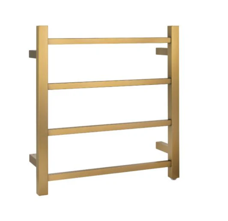 Square 4-Bar Electric Heated Towel Rail