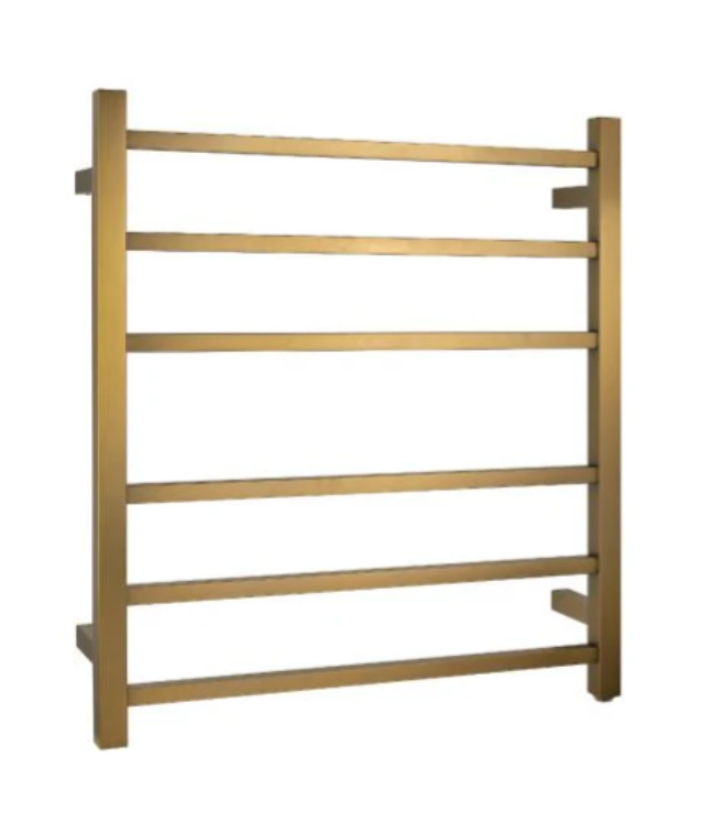Square 6-Bar Electric Heated Towel Rail - Image 4