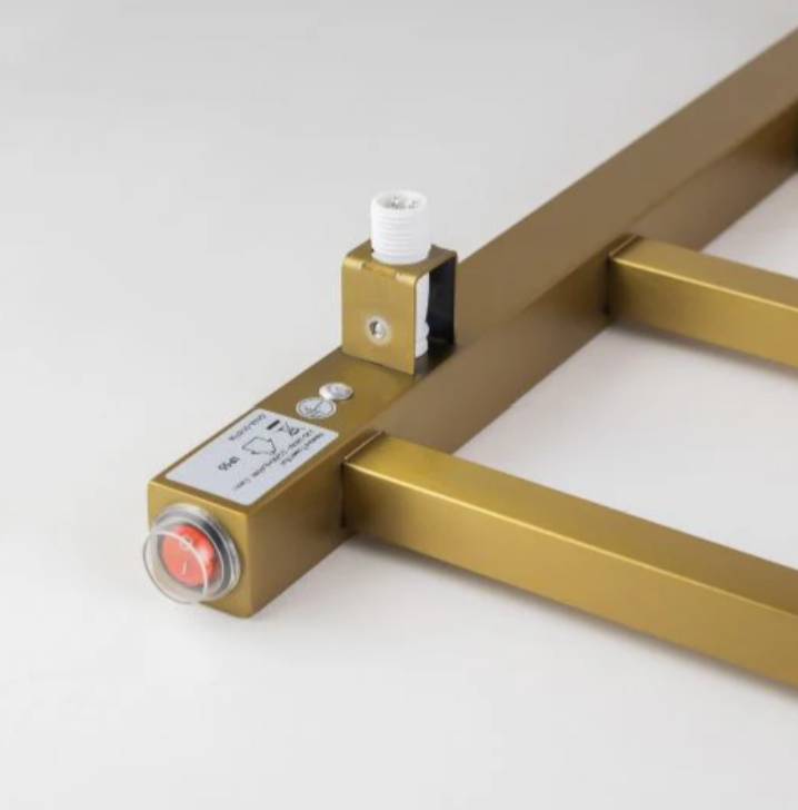 Square 6-Bar Electric Heated Towel Rail - Image 7