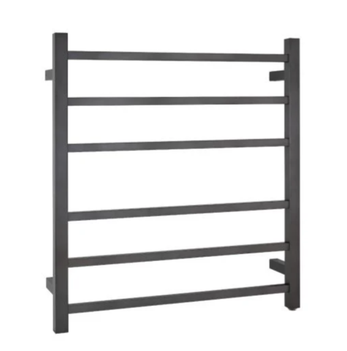 Square 6-Bar Electric Heated Towel Rail - Image 5