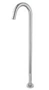 Round Floor Standing Bath Spout