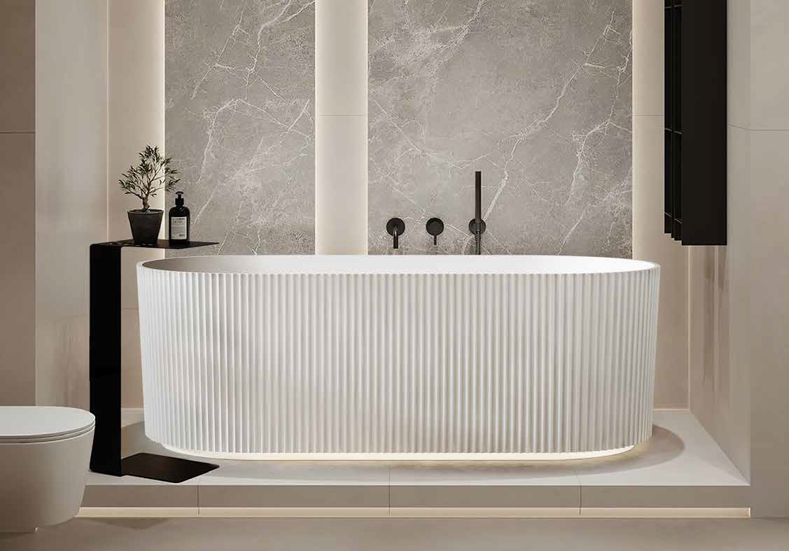 Trina Collection - Freestanding Bathtub