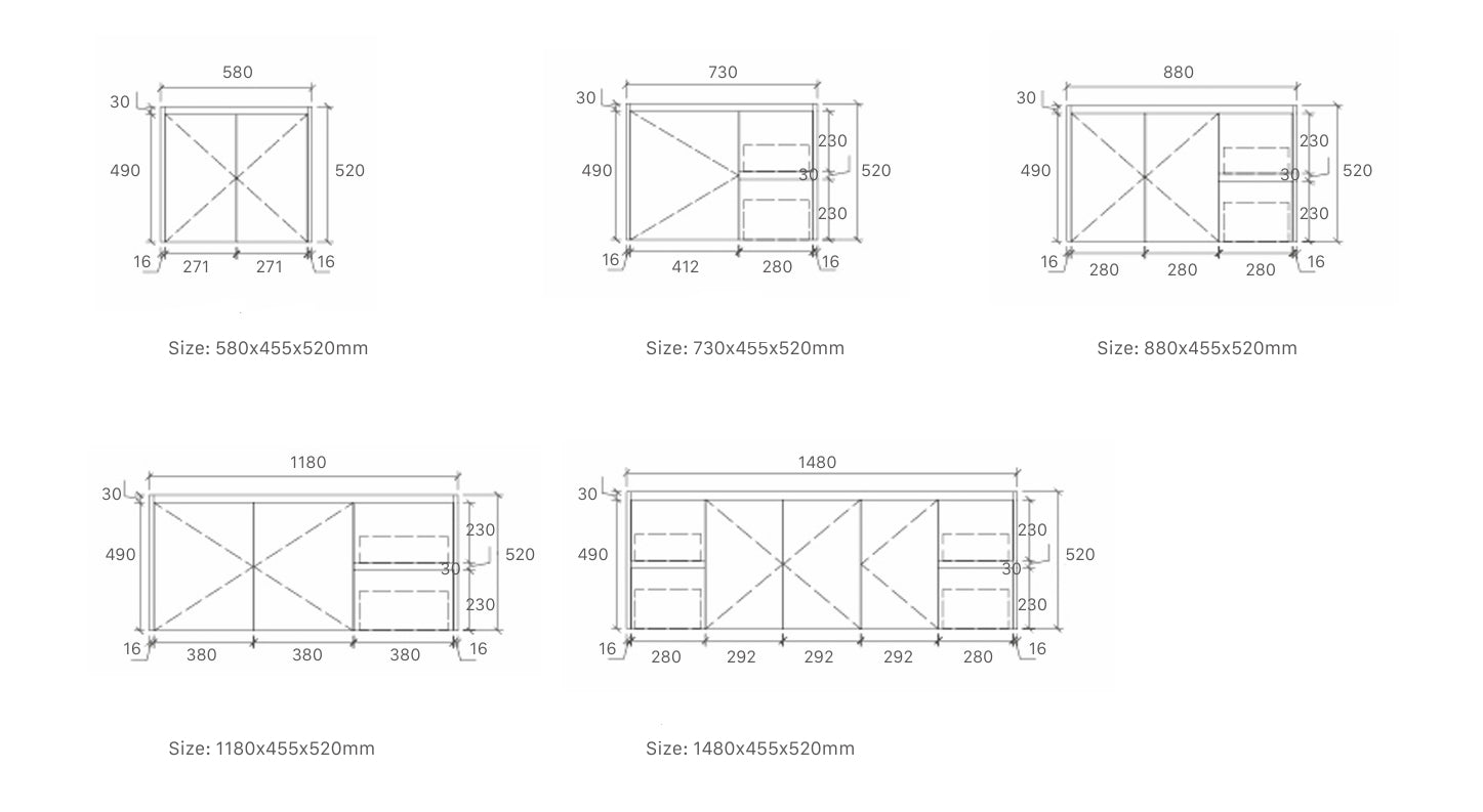 Royce Vanity - Wall Mounted Design - Image 10