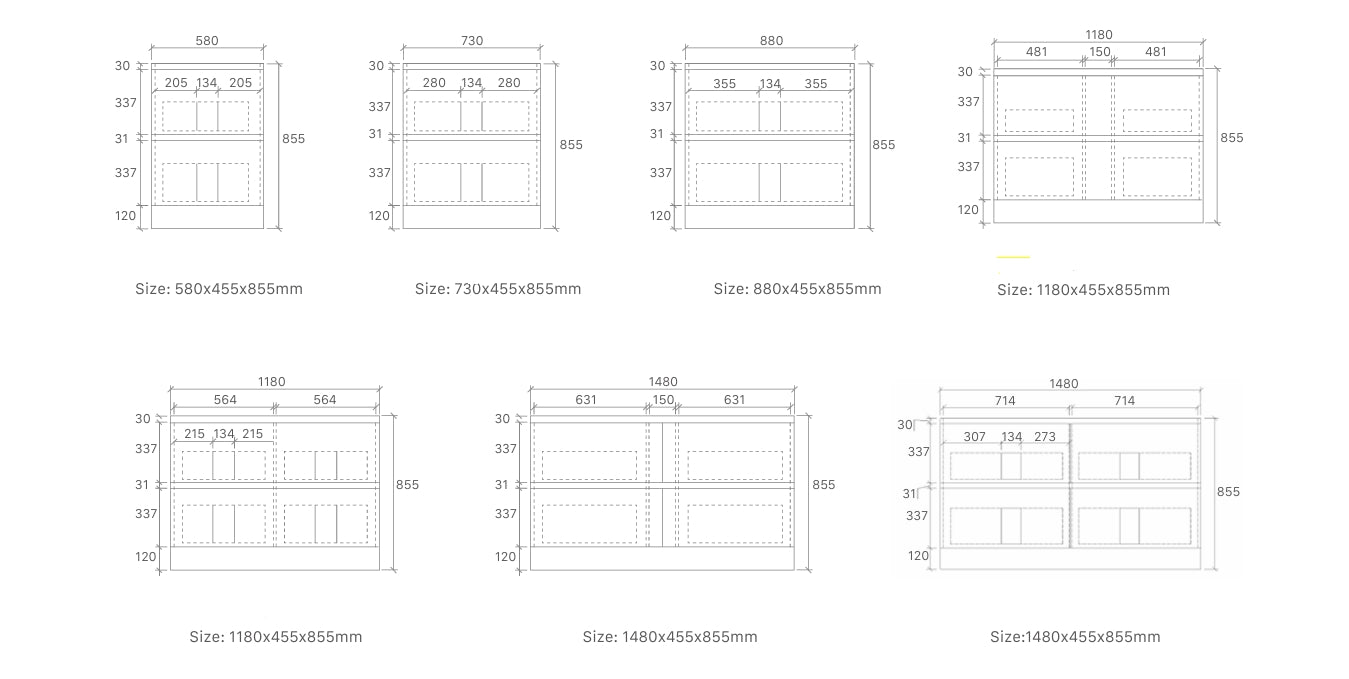 CORE Vanity – Gloss White Vanity & Ceramic Top - Image 7