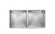 Hand‑Made Double Bowl Kitchen Sink – 865 × 440 × 200 mm