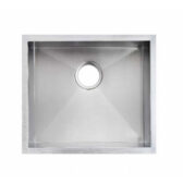 510*450*230mm Hand-made Single Bowl Kitchen Sink(Round Edges)