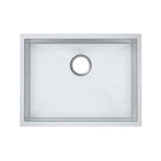 600x450x300mm 1.2mm Handmade Top/Undermount Single Bowl Kitchen/Laundry Sink