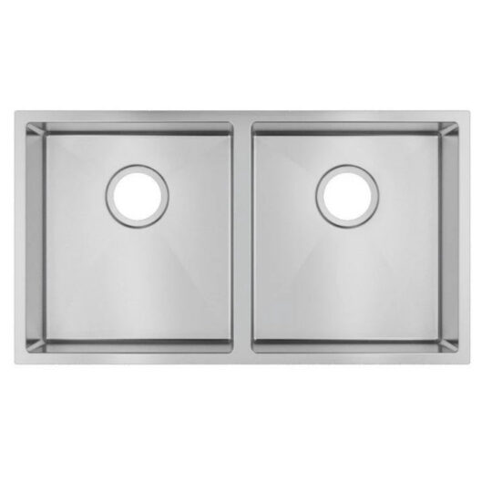 Hand‑Made Double Bowl Kitchen Sink – 820 × 457 × 230 mm
