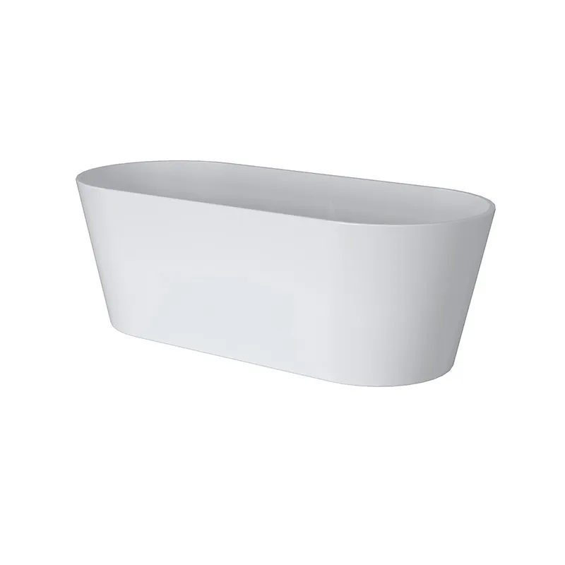 Prato+ Freestanding Bathtub Slim Rim BTA+1370